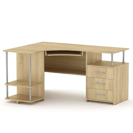 Стіл письмовий Компаніт СУ-4 дуб сонома